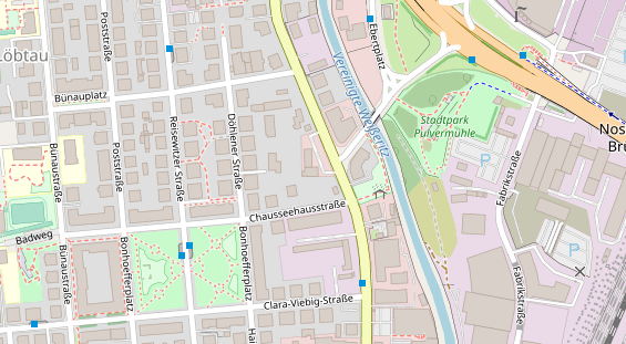 KFZ Werkstatt auf Satellitenbild