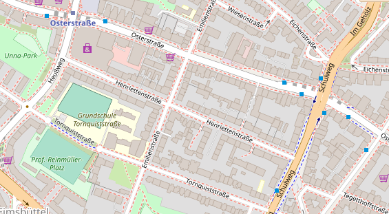 KFZ Werkstatt auf Karte