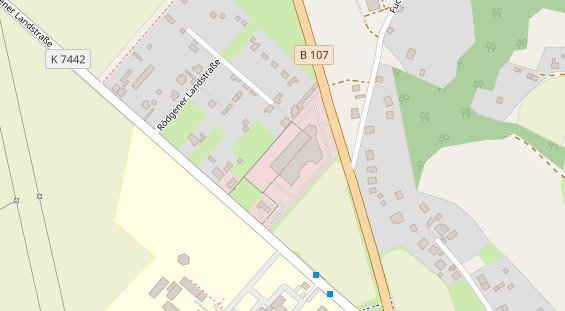 KFZ Werkstatt auf Satellitenbild