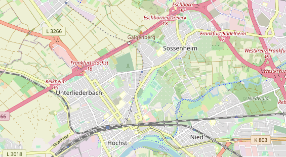 KFZ Werkstatt auf Karte