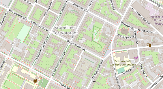 KFZ Werkstatt auf Satellitenbild