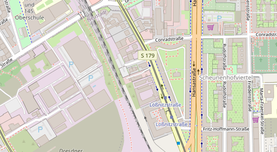 KFZ Werkstatt auf Karte