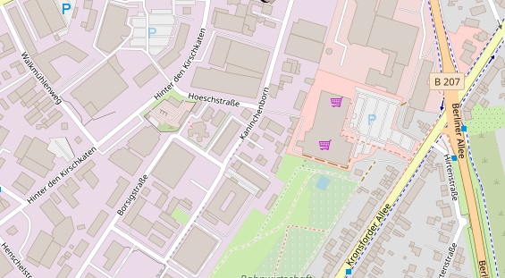 KFZ Werkstatt auf Satellitenbild