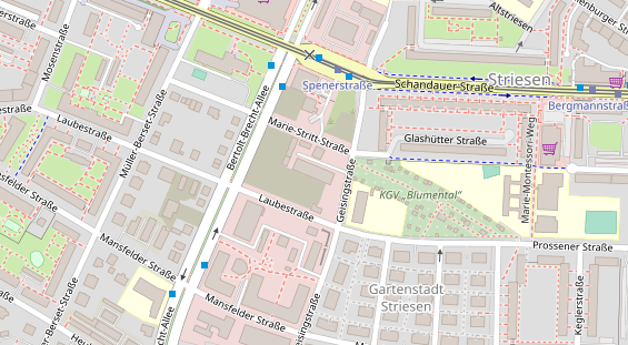 KFZ Werkstatt auf Satellitenbild