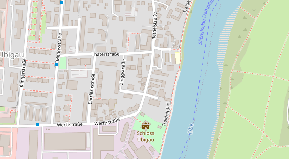 KFZ Werkstatt auf Satellitenbild