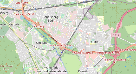KFZ Werkstatt auf Karte