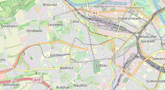 KFZ Werkstatt auf Karte