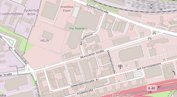 KFZ Werkstatt auf Satellitenbild