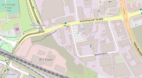 KFZ Werkstatt auf Satellitenbild