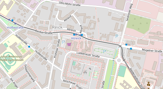 KFZ Werkstatt auf Satellitenbild