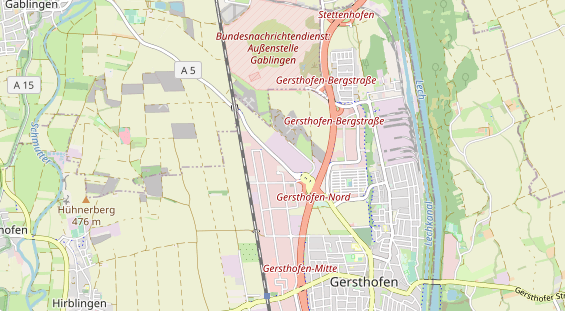 KFZ Werkstatt auf Karte