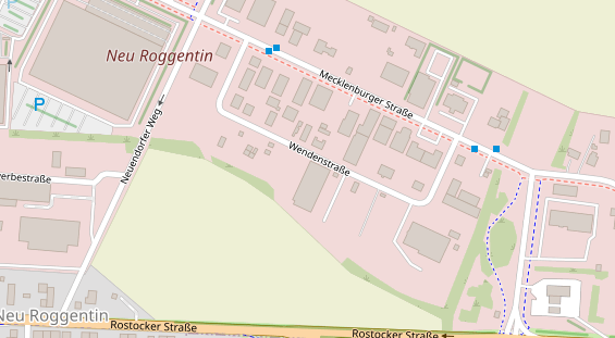 KFZ Werkstatt auf Satellitenbild