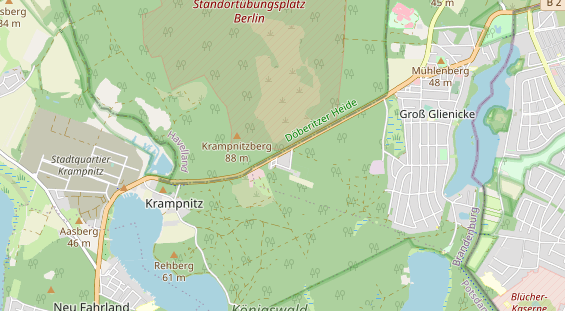 KFZ Werkstatt auf Karte