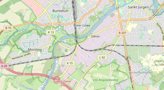 KFZ Werkstatt auf Karte