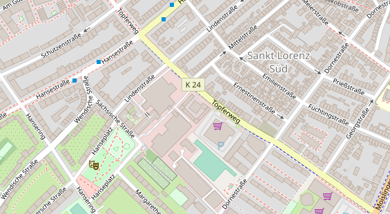 KFZ Werkstatt auf Satellitenbild