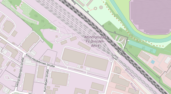 KFZ Werkstatt auf Satellitenbild