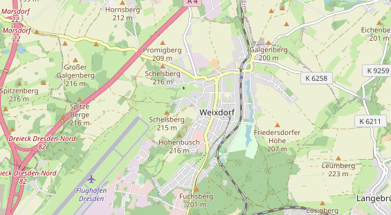 KFZ Werkstatt auf Karte