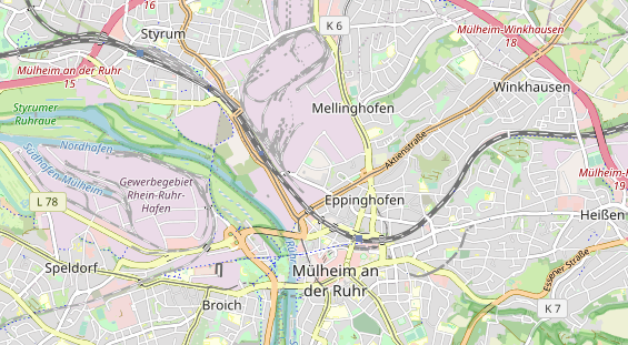 KFZ Werkstatt auf Karte