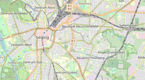 KFZ Werkstatt auf Karte