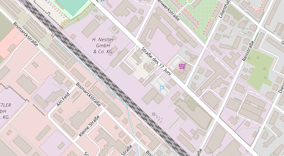 KFZ Werkstatt auf Satellitenbild