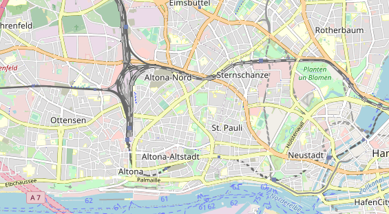 KFZ Werkstatt auf Karte