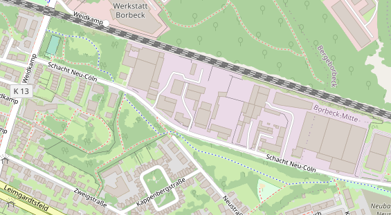 KFZ Werkstatt auf Satellitenbild