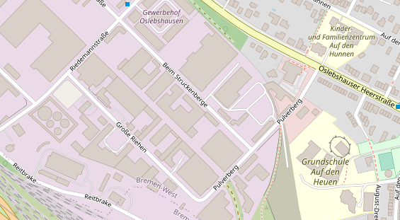 KFZ Werkstatt auf Karte