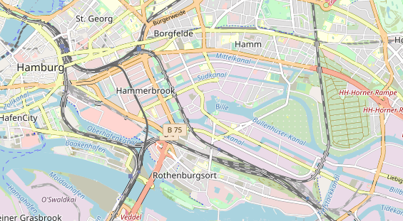 KFZ Werkstatt auf Karte
