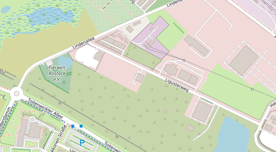 KFZ Werkstatt auf Satellitenbild