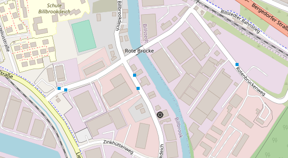 KFZ Werkstatt auf Satellitenbild