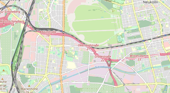 KFZ Werkstatt auf Karte