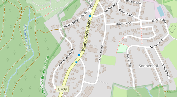 KFZ Werkstatt auf Satellitenbild