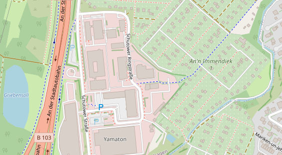 KFZ Werkstatt auf Satellitenbild