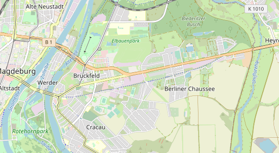 KFZ Werkstatt auf Karte