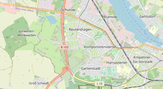 KFZ Werkstatt auf Karte