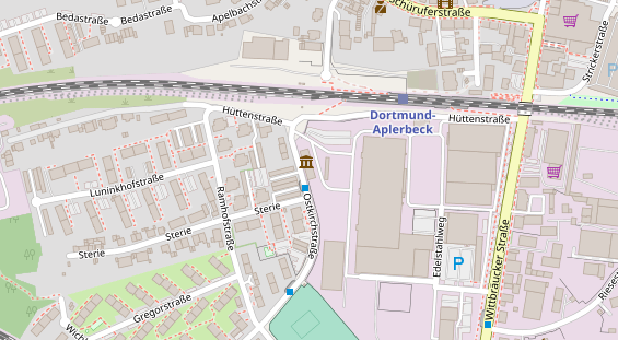 KFZ Werkstatt auf Satellitenbild