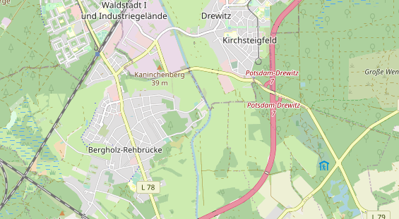 KFZ Werkstatt auf Karte