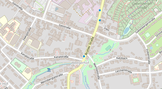 KFZ Werkstatt auf Satellitenbild