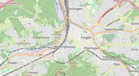 KFZ Werkstatt auf Karte
