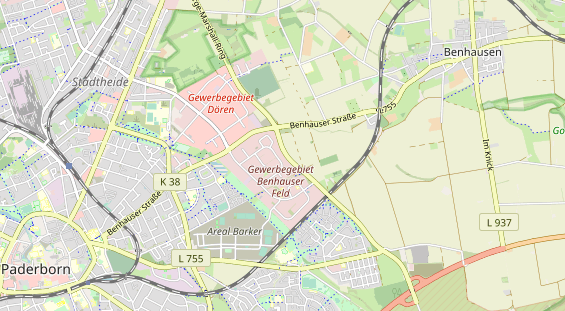 KFZ Werkstatt auf Karte