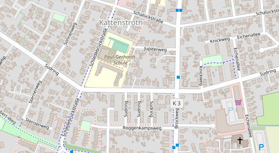 KFZ Werkstatt auf Karte