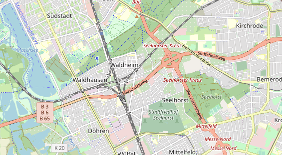 KFZ Werkstatt auf Karte