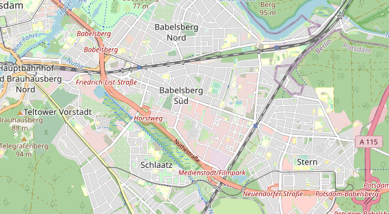 KFZ Werkstatt auf Karte