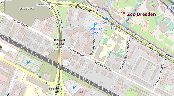 KFZ Werkstatt auf Satellitenbild