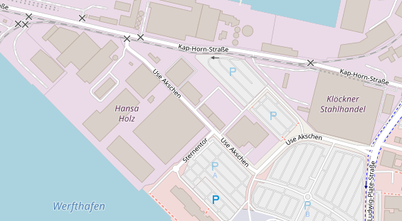 KFZ Werkstatt auf Karte