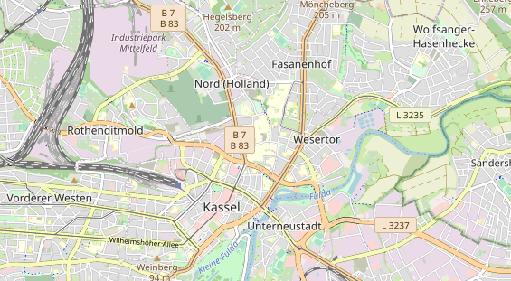 KFZ Werkstatt auf Karte