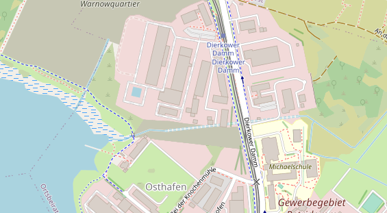 KFZ Werkstatt auf Satellitenbild