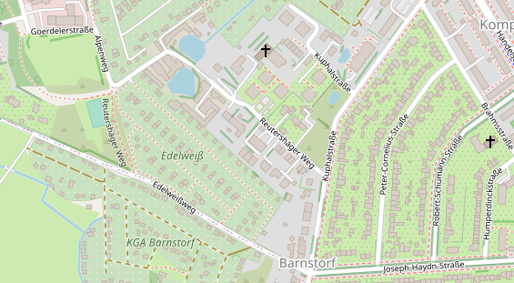 KFZ Werkstatt auf Satellitenbild