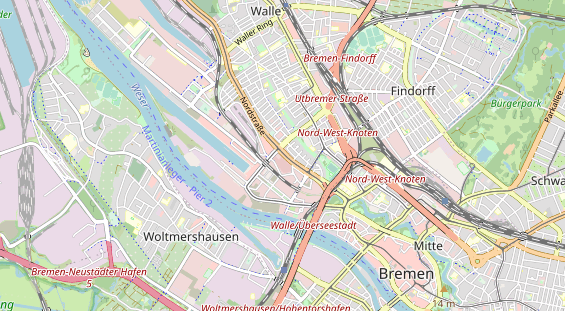 KFZ Werkstatt auf Karte