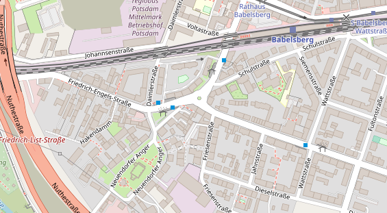 KFZ Werkstatt auf Satellitenbild